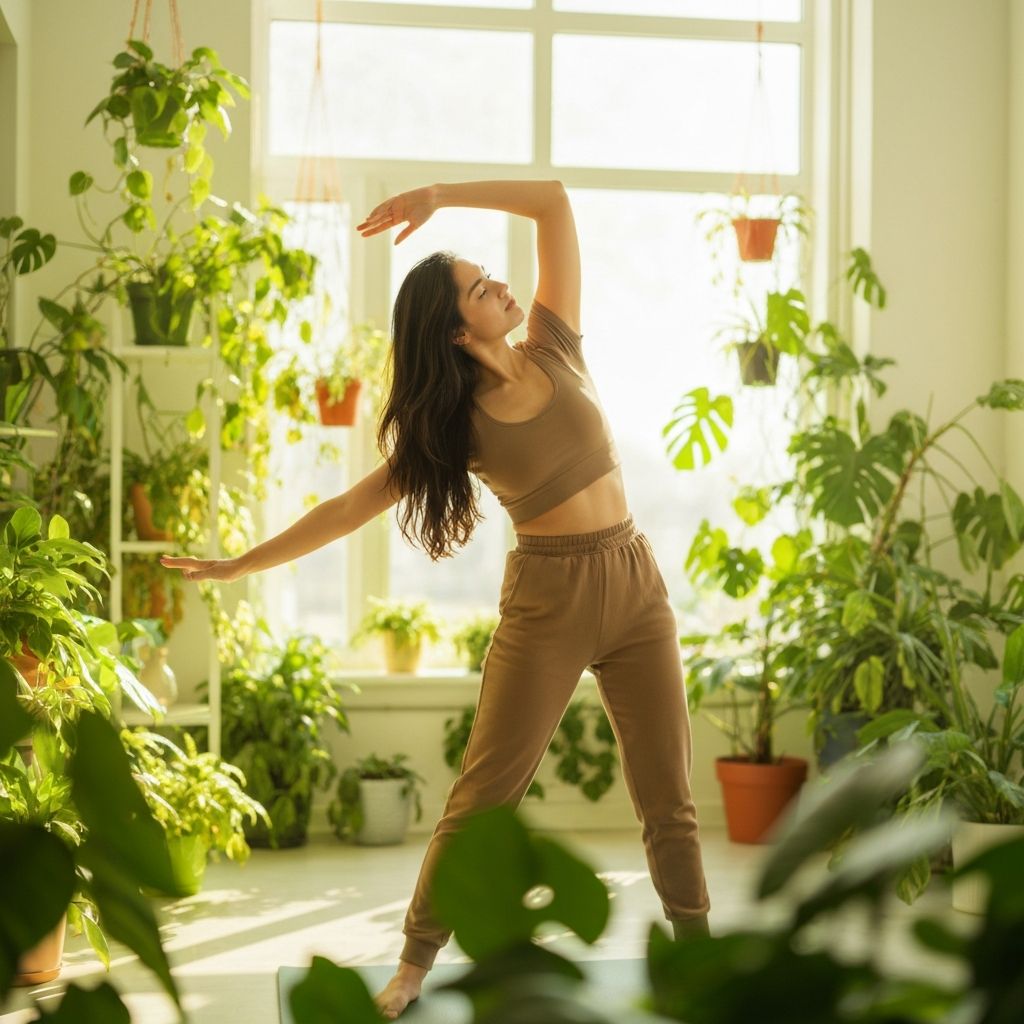 Morning exercise routine